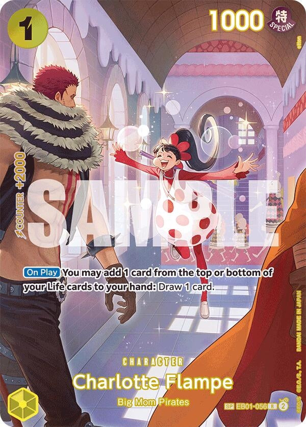 Charlotte Flampe (SP) (EB01-056) (Royal Blood) One Piece Card Game