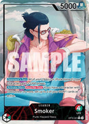 Smoker (001) (Parallel) (OP10-001) (Royal Blood) One Piece Card Game
