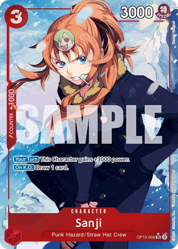 Sanji (Parallel) (OP10-005) (Royal Blood) One Piece Card Game