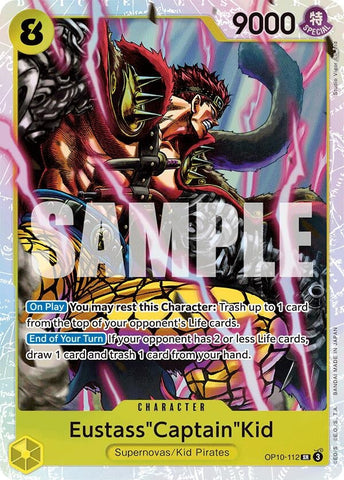 Eustass"Captain"Kid (112) (OP10-112) (Royal Blood) One Piece Card Game