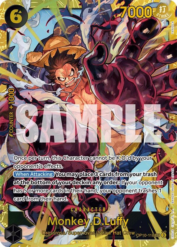 Monkey.D.Luffy (118) (OP10-118) (Royal Blood) One Piece Card Game