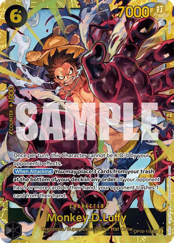 Monkey.D.Luffy (118) (OP10-118) (Royal Blood) One Piece Card Game