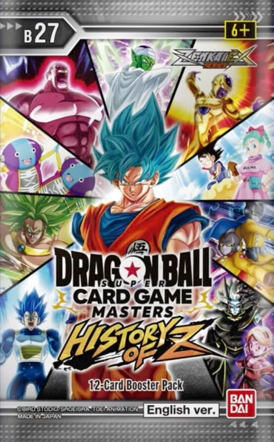 Image for History of Z Booster Pack - Dragon Ball Super: Masters