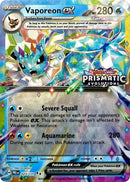 Image for Vaporeon ex - 023/131 (Prismatic Evolutions Stamp) (023/131) (Miscellaneous Cards & Products) (MCAP) - Pokemon