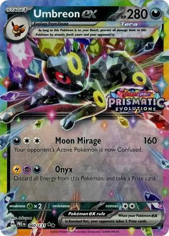 Umbreon ex - 060/131 (Prismatic Evolutions Stamp) (060/131) (Miscellaneous Cards & Products) Pokemon