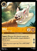 Image for Bolt - Dependable Friend (18/204) (Archazia's Island) (7) - Disney Lorcana