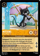 Image for Mittens - Sassy Street Cat (9/204) (Archazia's Island) (7) - Disney Lorcana