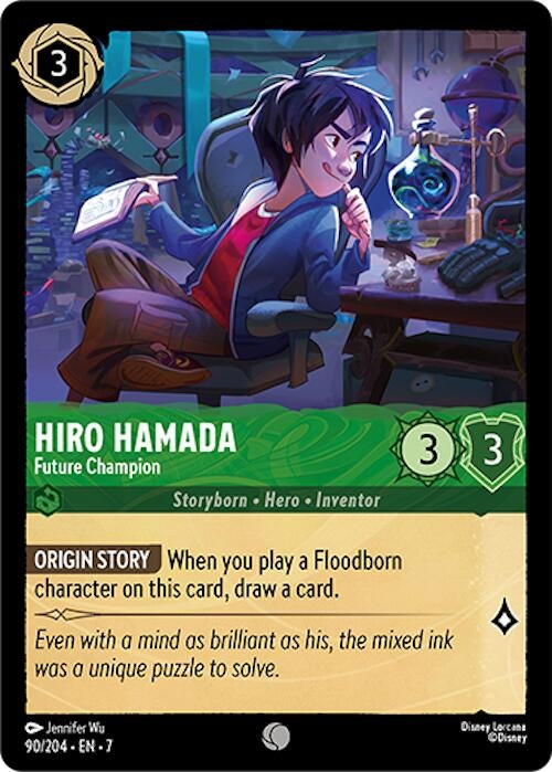 Image for Hiro Hamada - Future Champion (90/204) (Archazia's Island) (7) - Disney Lorcana