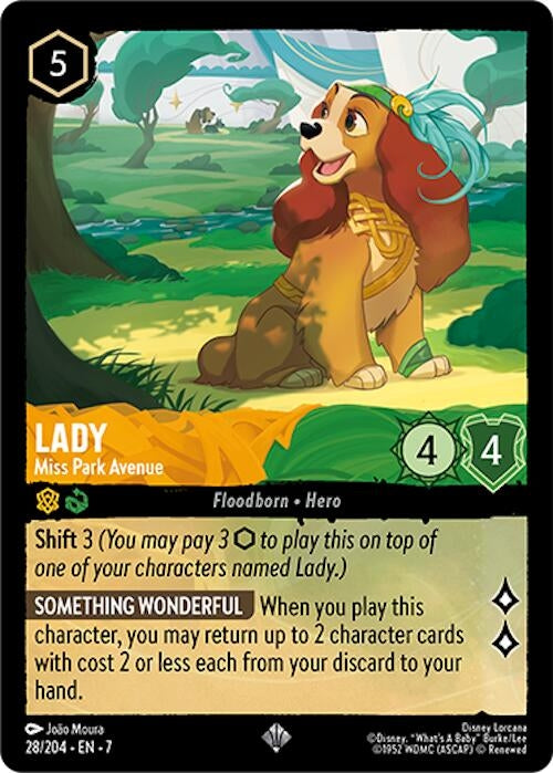 Lady - Miss Park Avenue (28/204) (Archazia's Island) Disney Lorcana