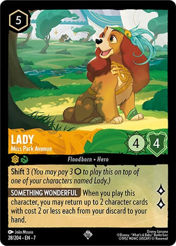 Lady - Miss Park Avenue (28/204) (Archazia's Island) Disney Lorcana