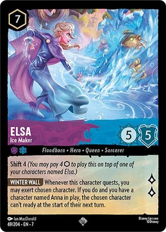 Elsa - Ice Maker (69/204) (Archazia's Island) Disney Lorcana