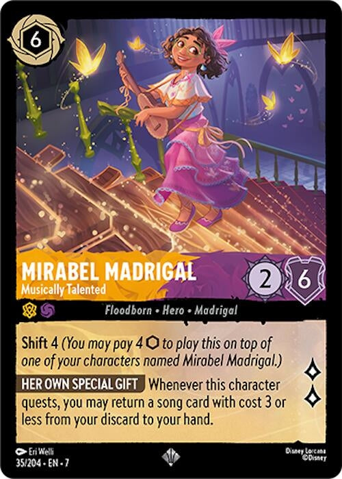 Mirabel Madrigal - Musically Talented (35/204) (Archazia's Island) Disney Lorcana
