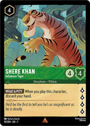 Image for Shere Khan - Infamous Tiger (92/204) (Archazia's Island) (7) - Disney Lorcana