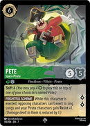 Image for Pete - Space Pirate (114/204) (Archazia's Island) (7) - Disney Lorcana