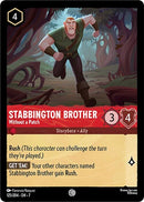 Image for Stabbington Brother - Without a Patch (125/204) (Archazia's Island) (7) - Disney Lorcana