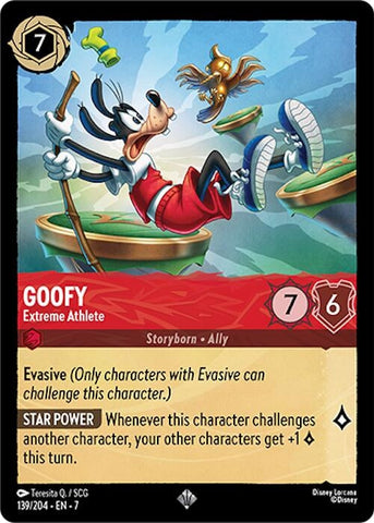 Goofy - Extreme Athlete (139/204) (Archazia's Island) Disney Lorcana