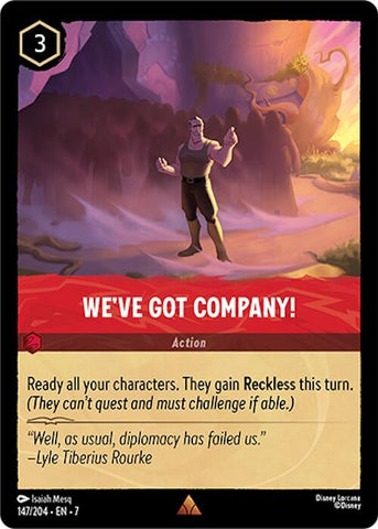 We've Got Company! (147/204) (Archazia's Island) Disney Lorcana