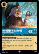 Image for Monsieur D'Arque - Despicable Proprietor (157/204) (Archazia's Island) (7) - Disney Lorcana