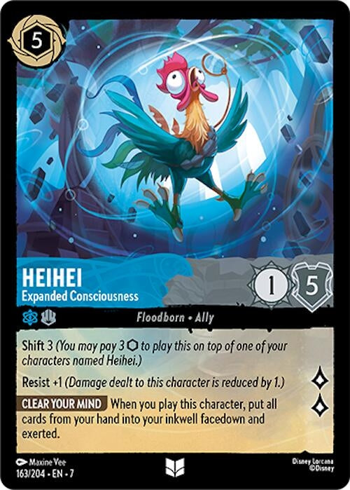 Image for Heihei - Expanded Consciousness (163/204) (Archazia's Island) (7) - Disney Lorcana