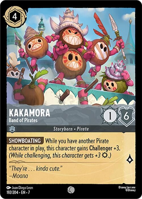 Kakamora - Band of Pirates (192/204) (Archazia's Island) Disney Lorcana