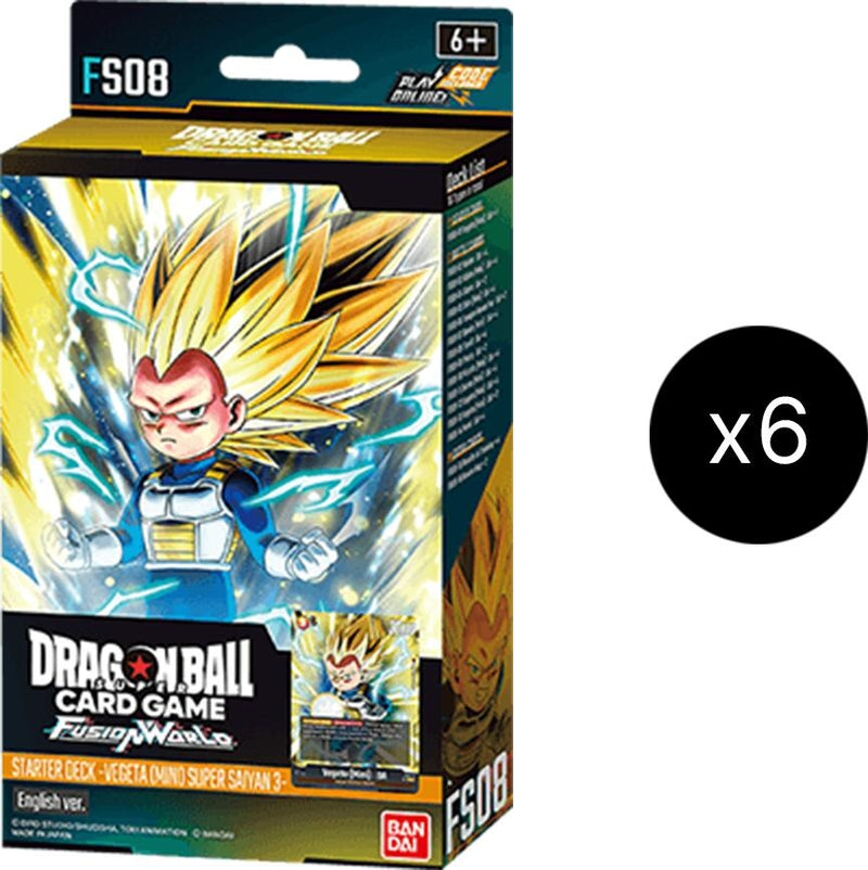 Image for Starter Deck 8: Vegeta (Mini) Super Saiyan 3 Display - Dragon Ball Super: Fusion World