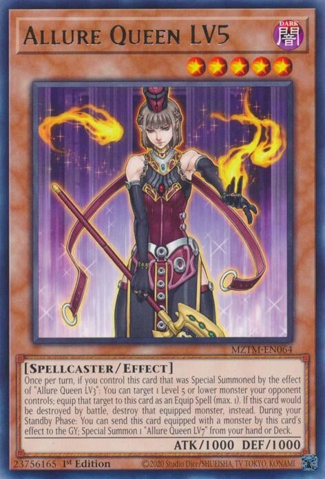 Allure Queen LV5 (MZTM-EN064) (Maze of the Master) YuGiOh