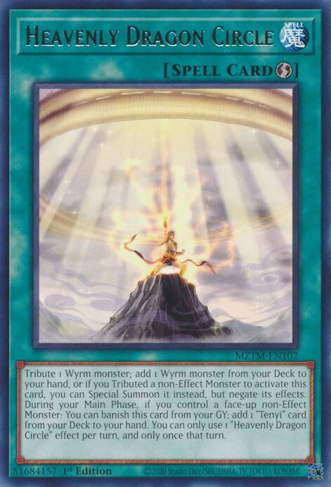 Heavenly Dragon Circle (MZTM-EN102) (Maze of the Master) YuGiOh
