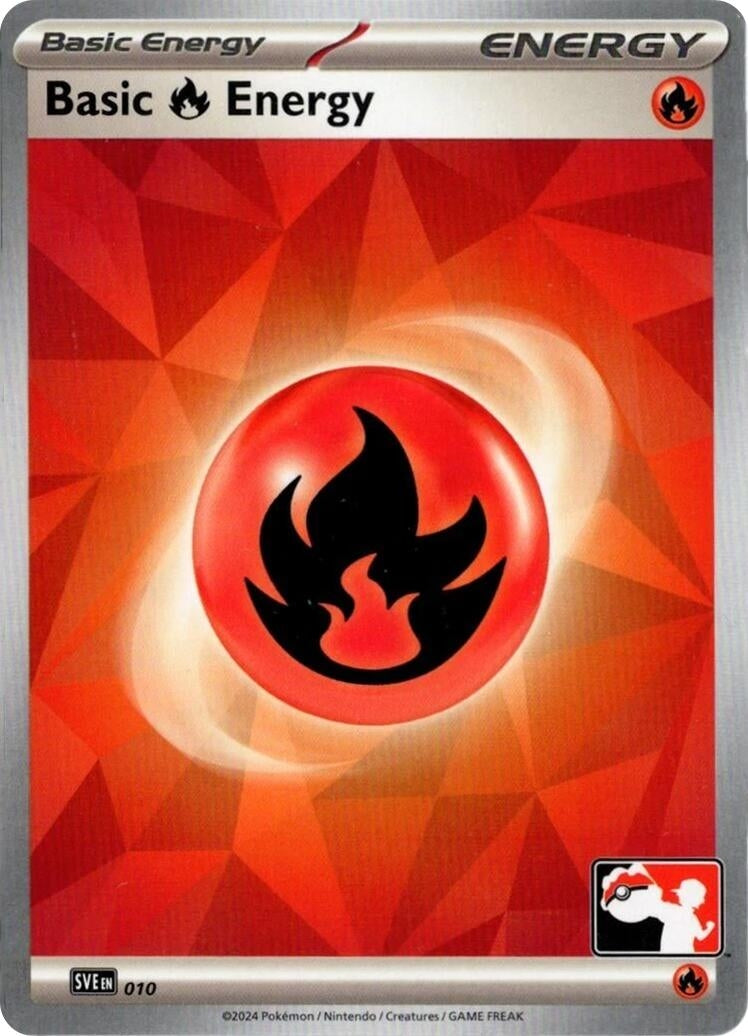 Image for Basic Fire Energy - 010 (010) (Prize Pack Series Cards) - Pokemon