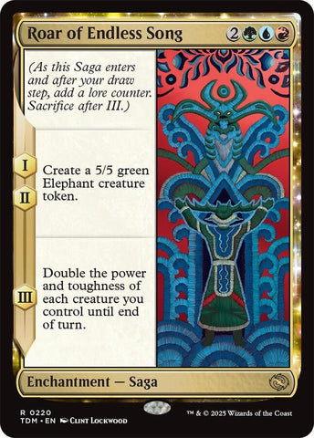 Roar of Endless Song (220) (Tarkir: Dragonstorm) Magic: The Gathering