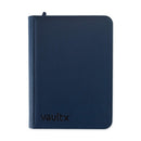 Image for Vault X Zip Binder Exo-Tec - Blue 9 Pocket - Storage Albums