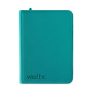 Image for Vault X Zip Binder Exo-Tec - Teal 9 Pocket - Storage Albums