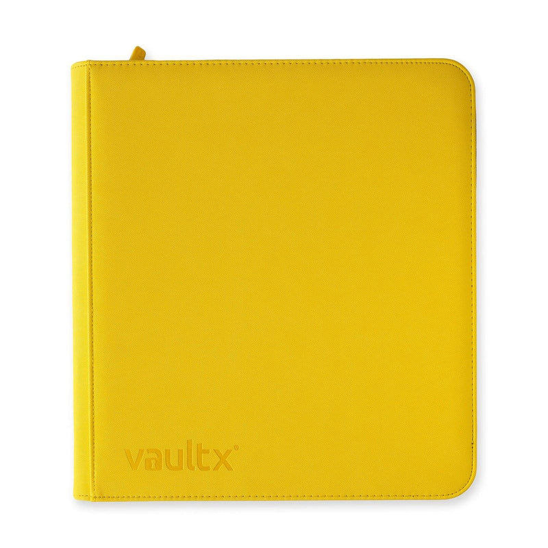 Image for Vault X Zip Binder Exo-Tec - Yellow 12 Pocket - Storage Albums