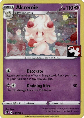 Image for Alcremie - 087/192 (League Promo) (087/192) (League & Championship Cards) (PR) - Pokemon