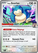 Image for Hop's Snorlax - 117/159 (GameStop) (Cosmos Holo) (117/159) (Miscellaneous Cards & Products) (MCAP) - Pokemon