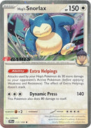 Image for Hop's Snorlax - 117/159 (EB Games) (Cosmos Holo) (117/159) (Miscellaneous Cards & Products) (MCAP) - Pokemon