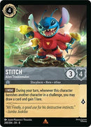 Image for Stitch - Alien Troublemaker (200/204) (Reign of Jafar) (8) - Disney Lorcana