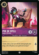 Image for Poe De Spell - Magica's Brother (58/204) (Reign of Jafar) (8) - Disney Lorcana
