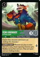 Image for Don Karnage - Air Pirate Leader (108/204) (Reign of Jafar) (8) - Disney Lorcana