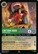 Image for Captain Hook - The Pirate King (109/204) (Reign of Jafar) (8) - Disney Lorcana