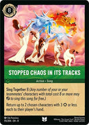 Image for Stopped Chaos in Its tracks (115/204) (Reign of Jafar) (8) - Disney Lorcana