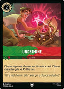 Image for Undermine (117/204) (Reign of Jafar) (8) - Disney Lorcana