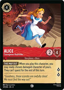 Image for Alice - Courageous Keyholder (127/204) (Reign of Jafar) (8) - Disney Lorcana