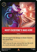 Image for Most Everyone's Mad Here (151/204) (Reign of Jafar) (8) - Disney Lorcana
