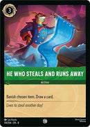 Image for He Who Steals And Runs Away (114/204) (Reign of Jafar) (8) - Disney Lorcana
