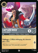 Image for Captain Hook - Forceful Duelist (186/204) (Reign of Jafar) (8) - Disney Lorcana