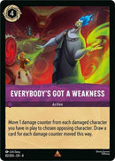 Image for Everybody's Got A Weakness (82/204) (Reign of Jafar) (8) - Disney Lorcana