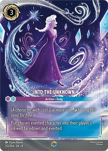 Image for Into the Unknown (Enchanted) (213/204) (Reign of Jafar) (8) - Disney Lorcana