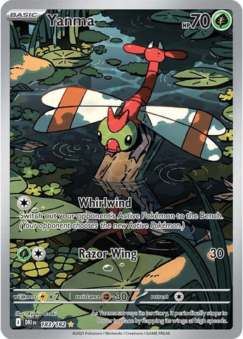 Image for Yanma (183/182) (SV10: Destined Rivals) - Pokemon