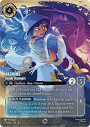 Image for Jasmine - Steady Strategist (Enchanted) (221/204) (Reign of Jafar) (8) - Disney Lorcana