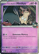 Image for Team Rocket's Mimikyu (Prerelease) (087/182) (Miscellaneous Cards & Products) (MCAP) - Pokemon